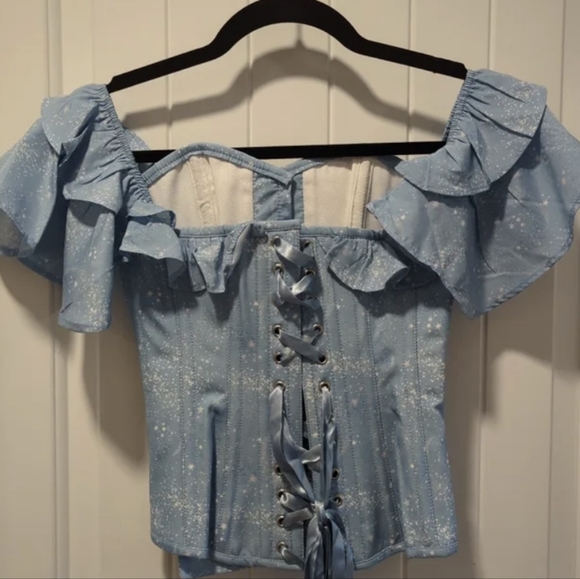 Corset Story Starry Blue Corset - Picture 2 of 3